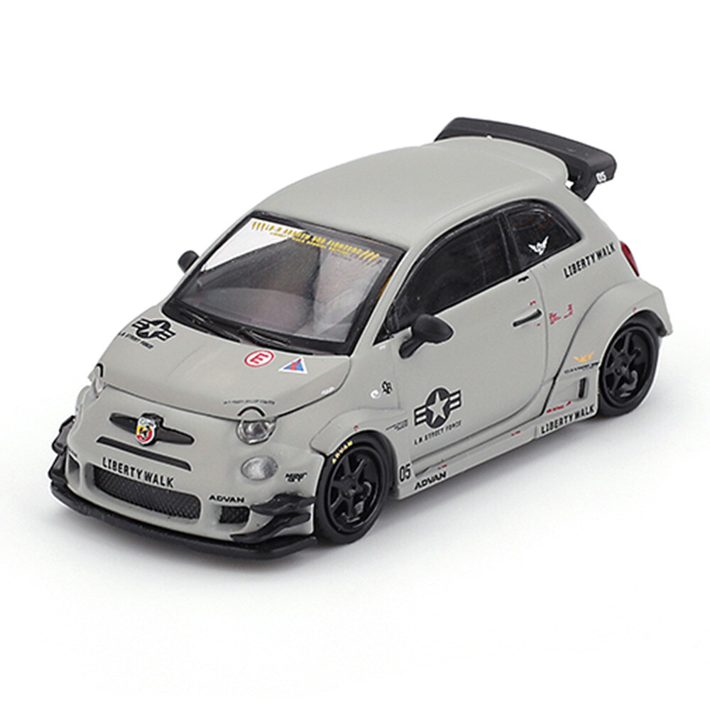 Mini GT 1/64 Abarth 595 LB-WORKS x Abas Works Fighters - Blister Paket MGT01064-BL - Thumbnail