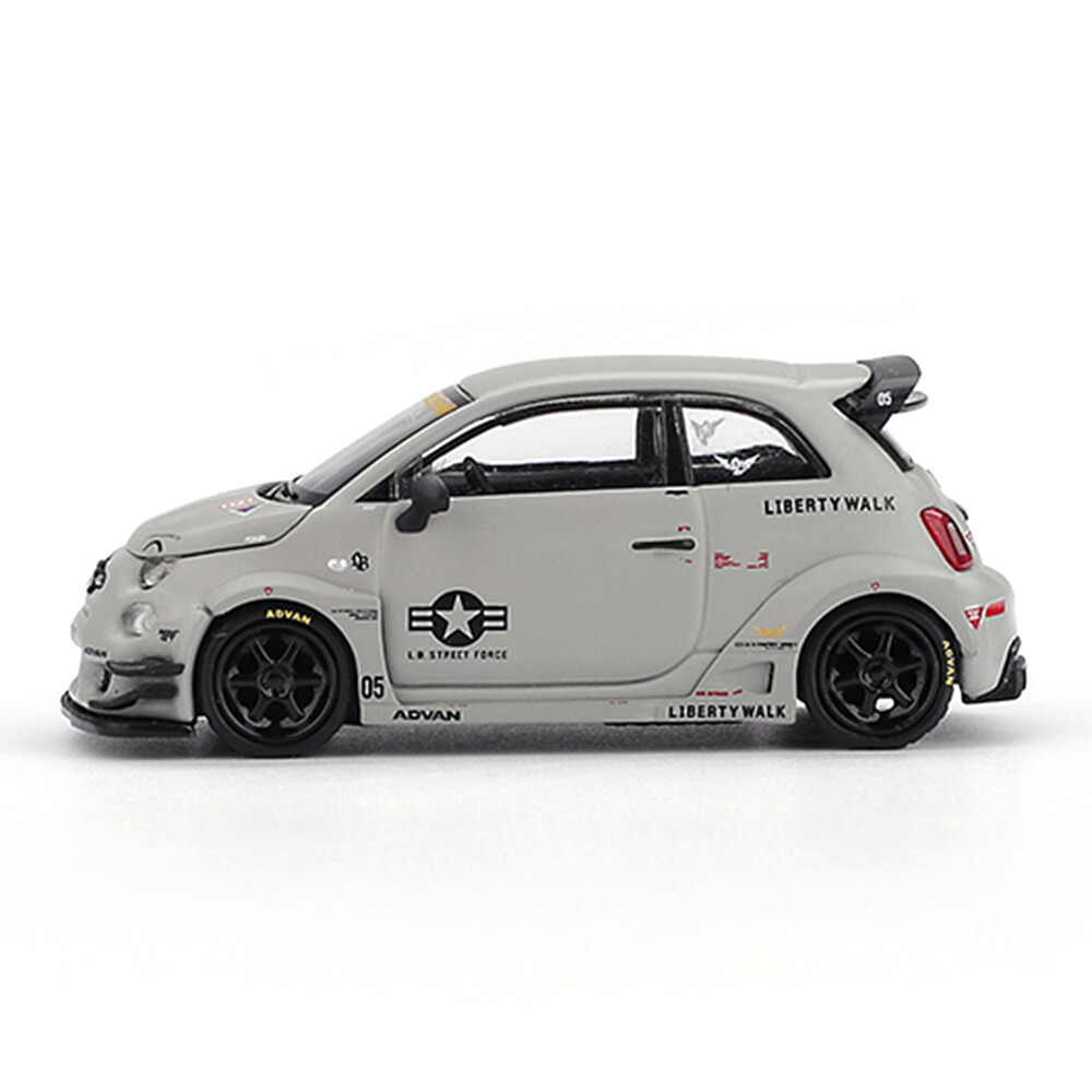 Mini GT 1/64 Abarth 595 LB-WORKS x Abas Works Fighters - Blister Paket MGT01064-BL - Thumbnail
