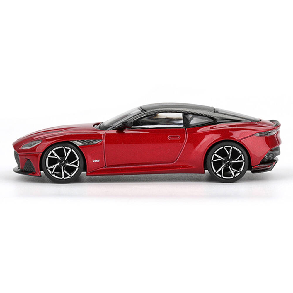 Mini GT 1/64 Aston Martin DBS Hyper Red LHD MGT01065-BL