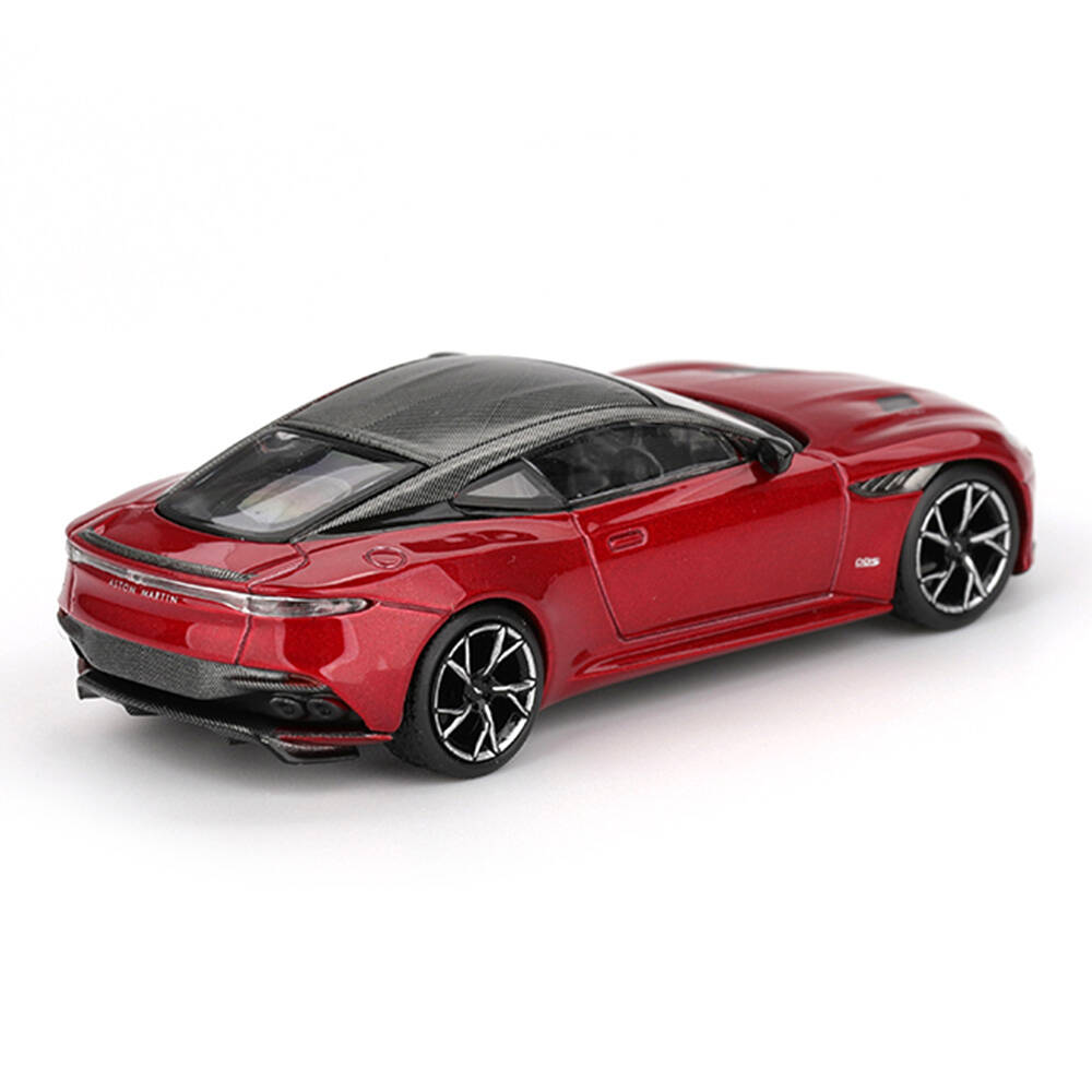 Mini GT 1/64 Aston Martin DBS Hyper Red LHD MGT01065-BL