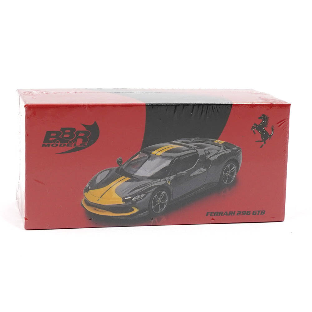 Mini GT 1/64 BBR Ferrari 296 GTB Assetto Fiorano Grigio Scuro BBRFER64007