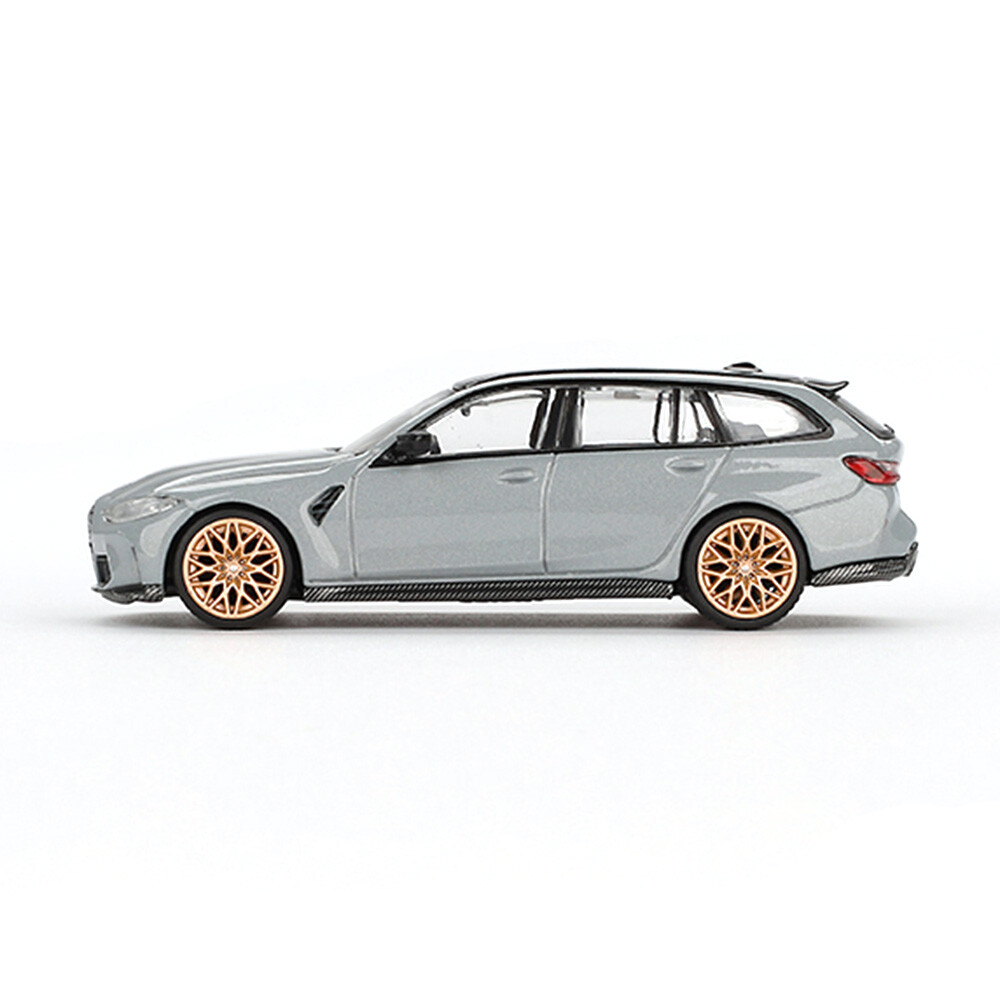 Mini GT 1/64 BMW M3 Competition Touring Brooklyn Grey - Blister Paket MGT00864-BL - Thumbnail