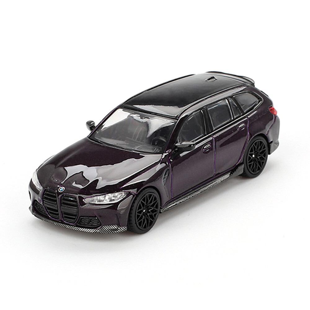 Mini GT 1/64 BMW M3 M Performance Touring Daytona Violet - Blister Paket MGT00896-BL - Thumbnail
