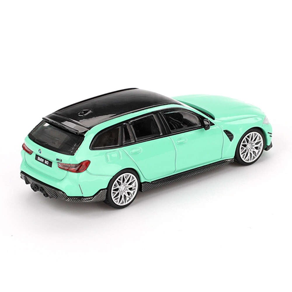 Mini GT 1/64 BMW M3 M Performance Touring Mint Green - Blister Paket MGT00897-BL - Thumbnail