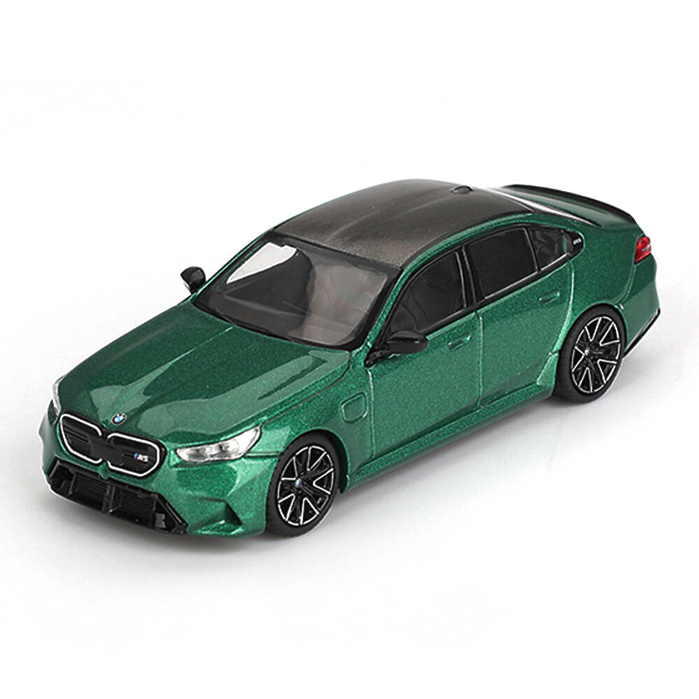 Mini GT 1/64 BMW M5 (G90) Isle of Man Green Metallic - Blister Paket MGT01086-BL