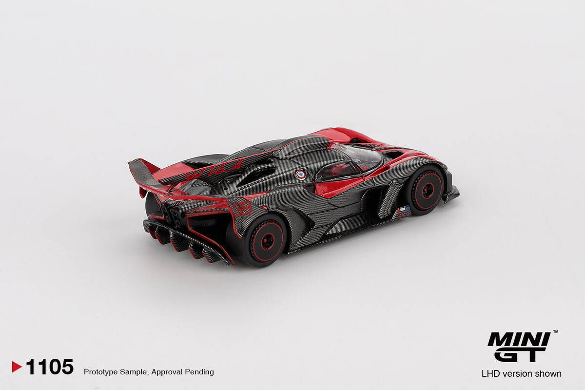 Mini GT 1/64 Bugatti Bolide Red MGT01105
