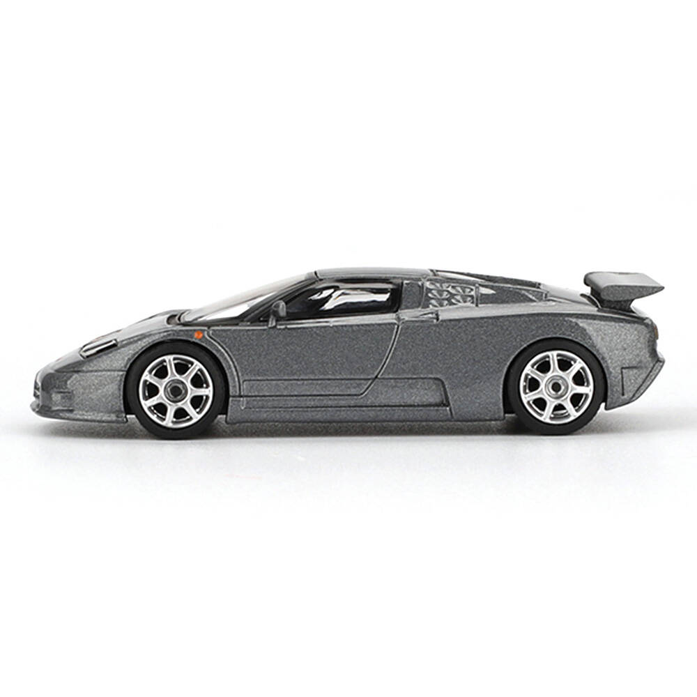 Mini GT 1/64 Bugatti EB110 Super Sport Grigio Scuro - Blister Paket MGT01002-BL