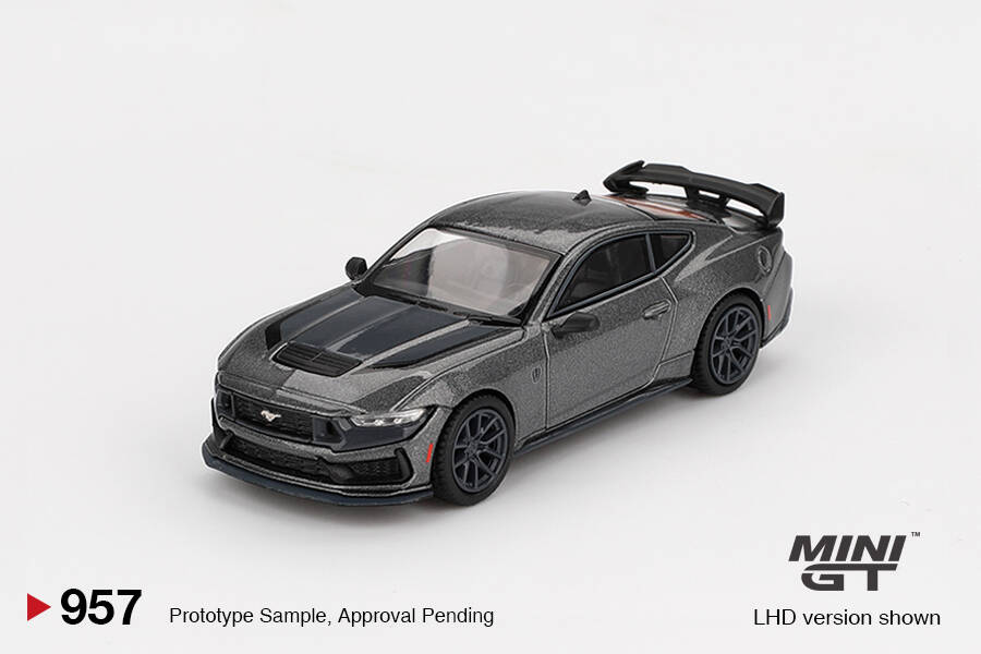 Mini GT 1/64 Ford Mustang Dark Horse 2024 Carbonized Gray MGT00957