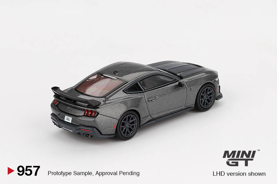 Mini GT 1/64 Ford Mustang Dark Horse 2024 Carbonized Gray MGT00957