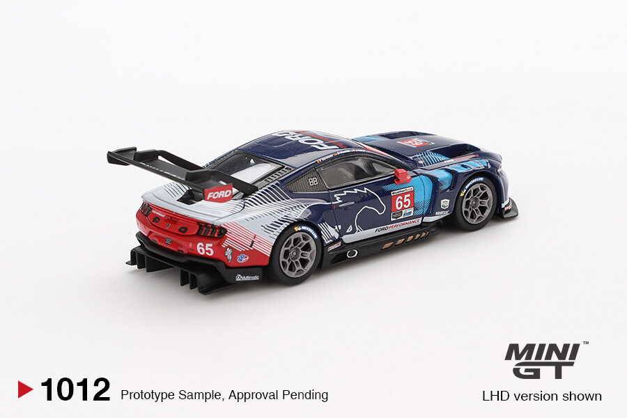 Mini GT 1/64 Ford Mustang GT3 #65 Ford Multimatic Motorsports 2024 IMSA Daytona 24 Hrs MGT01012 - Thumbnail