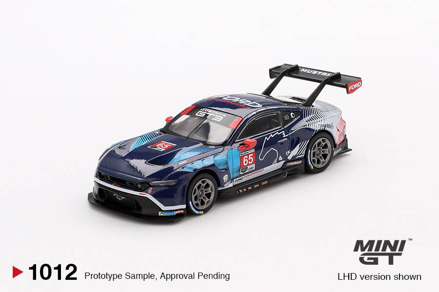 Mini GT 1/64 Ford Mustang GT3 #65 Ford Multimatic Motorsports 2024 IMSA Daytona 24 Hrs MGT01012