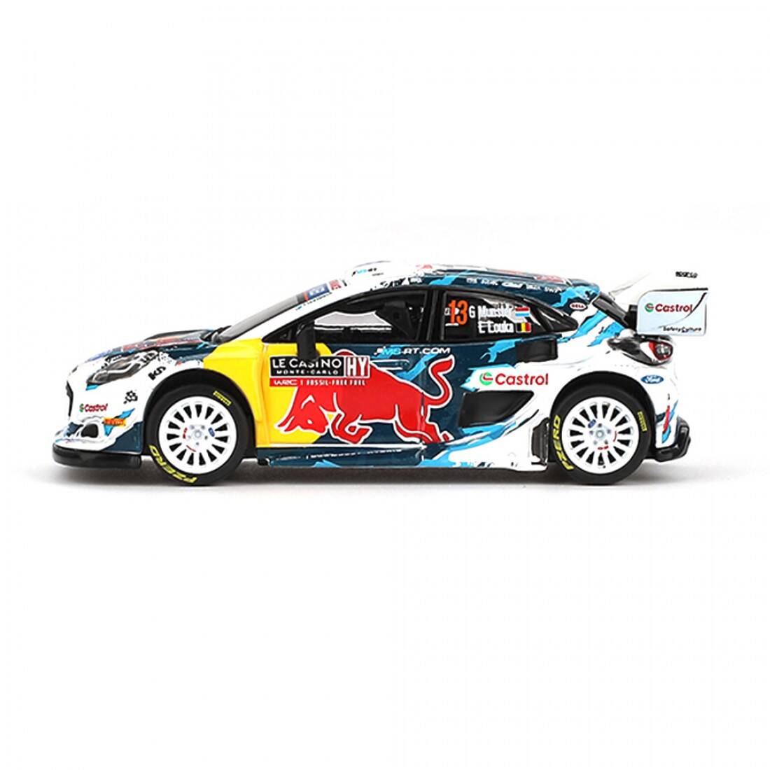 Mini GT 1/64 Ford Puma Rally1 M-Sport Ford WRT 2024 Rally Monte Carlo - Blister Paket MGT00974-BL