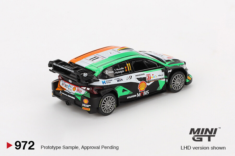 Mini GT 1/64 Hyundai i20 N Rally1 #11 2023 Rally Croatia Power Stage Winner MGT00972 - Thumbnail