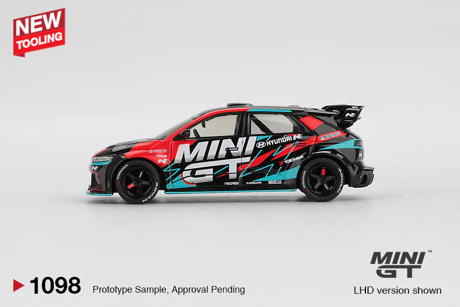 Mini GT 1/64 Hyundai Ioniq 5N MINI GT RS-01T 2025 Tokyo Auto Salon MGT01098