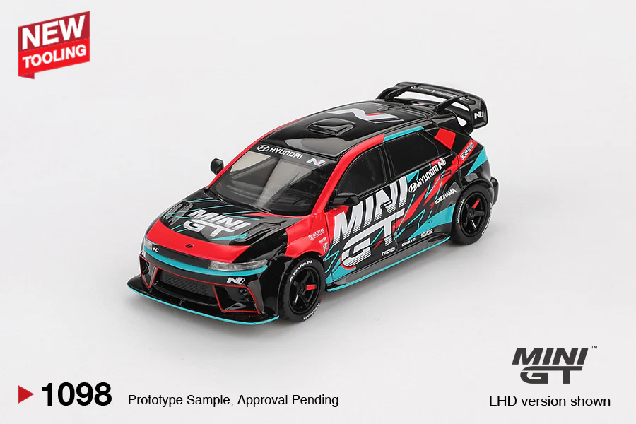 Mini GT 1/64 Hyundai Ioniq 5N MINI GT RS-01T 2025 Tokyo Auto Salon MGT01098
