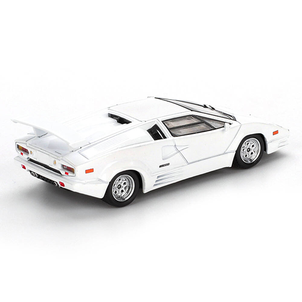 Mini GT 1/64 Lamborghini Countach 25th Anniversary White - Blister Paket MGT01134-BL