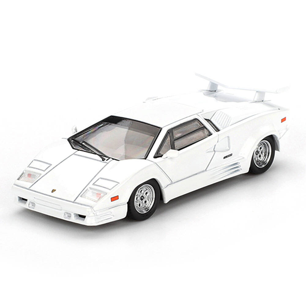 Mini GT 1/64 Lamborghini Countach 25th Anniversary White - Blister Paket MGT01134-BL