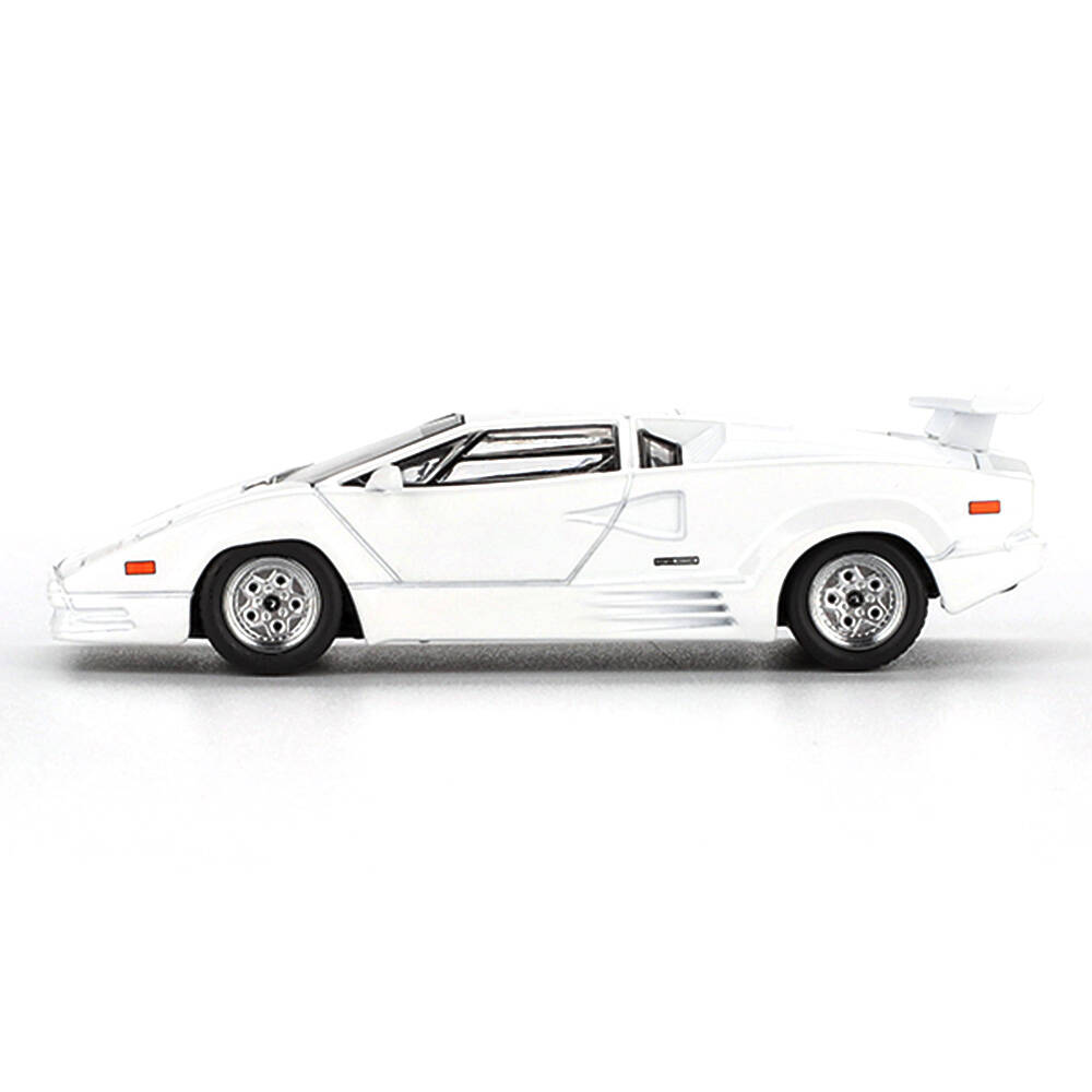 Mini GT 1/64 Lamborghini Countach 25th Anniversary White - Blister Paket MGT01134-BL