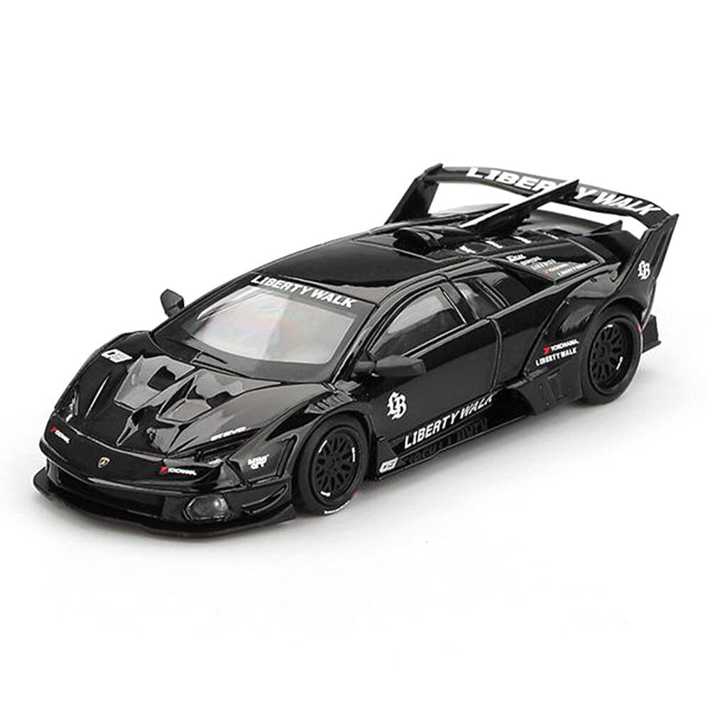 Mini GT 1/64 Lamborghini LB-Silhouette WORKS MURCIELAGO GT Evo Black - Blister Paket MGT01053-BL