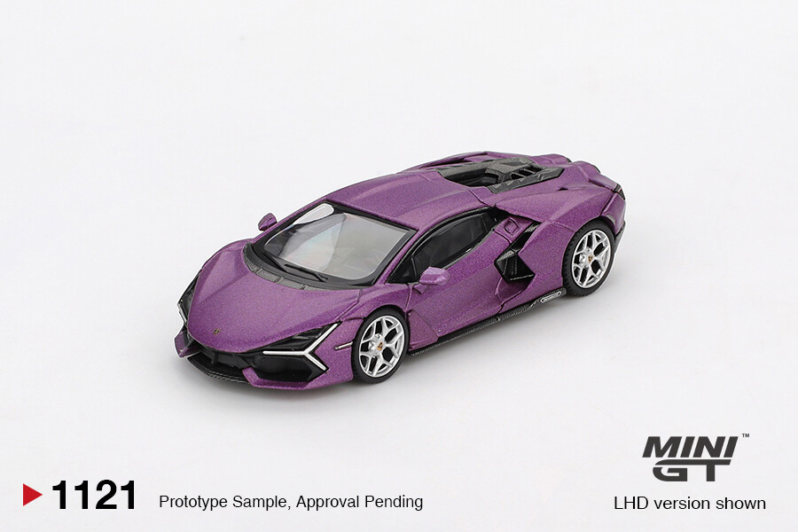 Mini GT 1/64 Lamborghini Revuelto Viola 30th Matte MGT01121 - Thumbnail