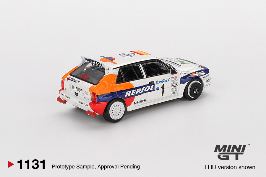 Mini GT 1/64 Lancia Delta HF Integrale Evoluzione #1 1993 Rallye Monte-Carlo MGT01131 - Thumbnail
