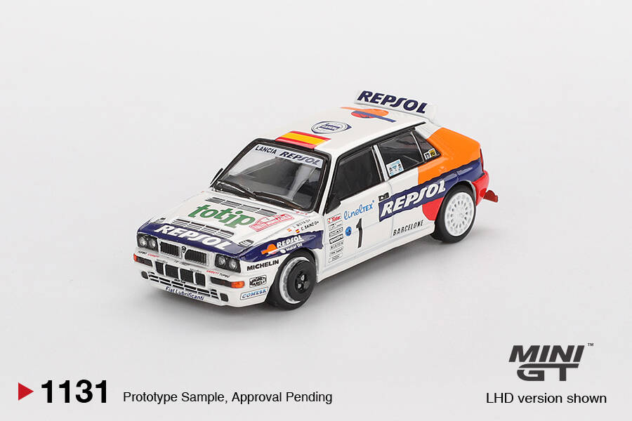 Mini GT 1/64 Lancia Delta HF Integrale Evoluzione #1 1993 Rallye Monte-Carlo MGT01131