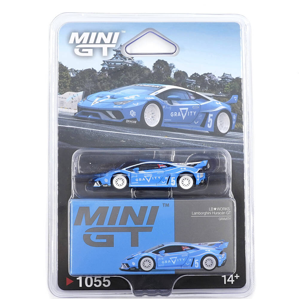 Mini GT 1/64 LB-WORKS Lamborghini Huracán GT GRAVITY - Blister Paket MGT01055-BL