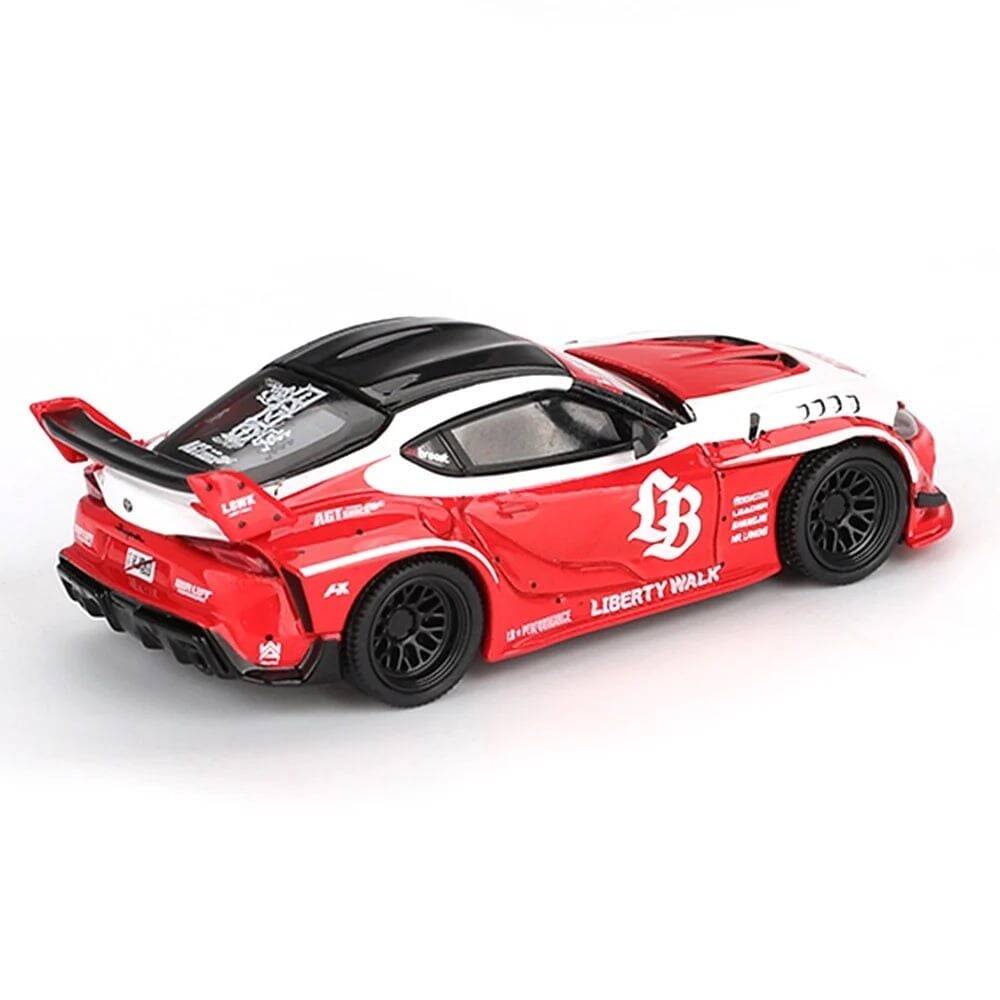 Mini GT 1/64 LB-WORKS Toyota GR Supra Red/White - Blister Paket MGT01103-BL