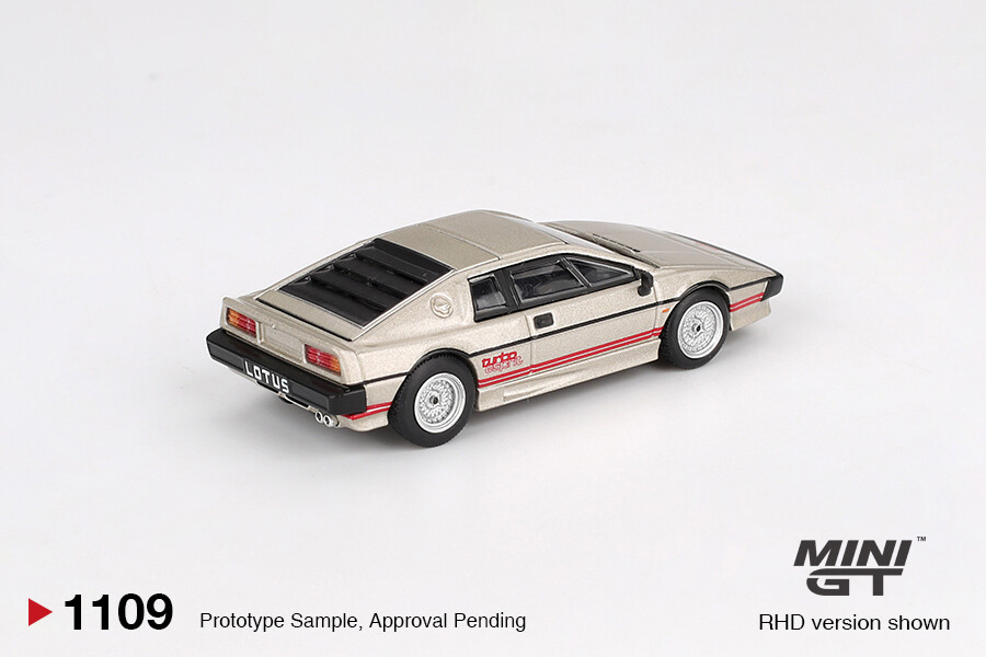 Mini GT 1/64 Lotus Esprit Turbo Metallic Silver MGT01109 - Thumbnail