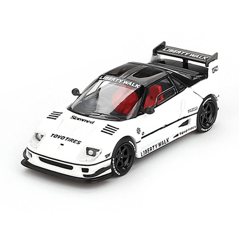 Mini GT 1/64 Mazda AZ-1 Liberty Walk LB40 White 2024 Tokyo Auto Salon - Blister Paket MGT00953-BL
