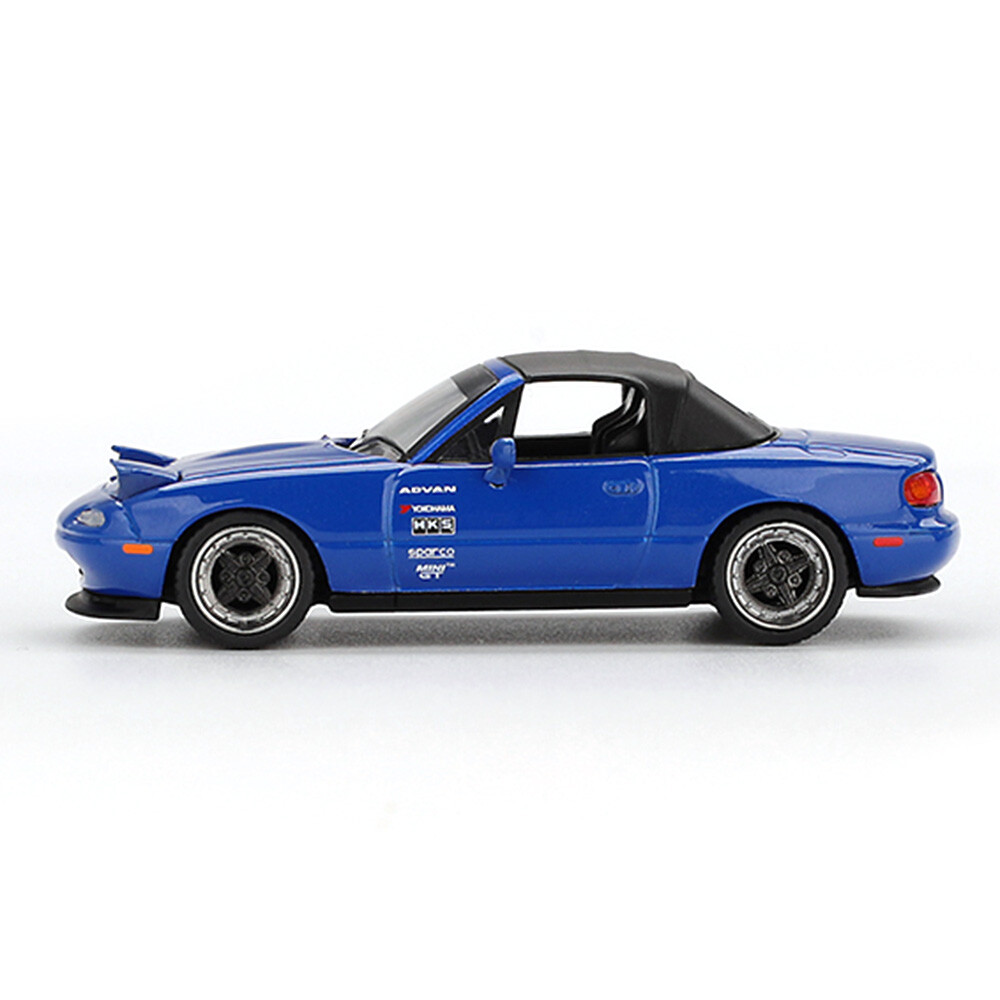 Mini GT 1/64 Mazda Miata MX-5 (NA) Tuned Version Dark Blue - Blister Paket MGT01069-BL - Thumbnail