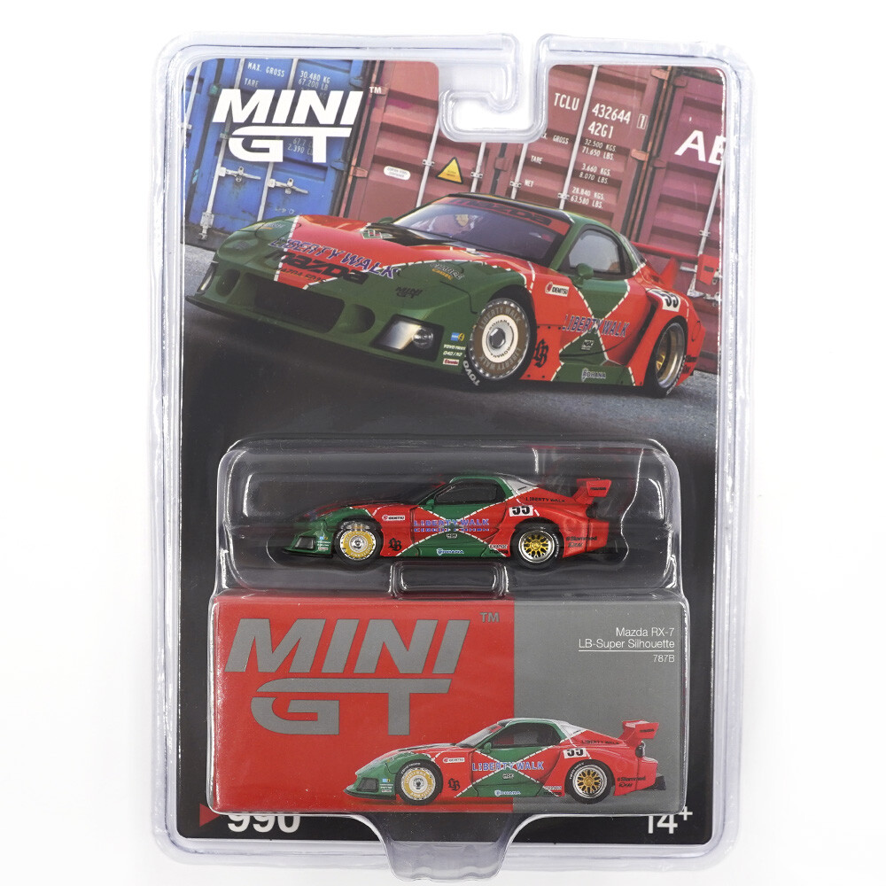 Mini GT 1/64 Mazda RX-7 LB-Super Silhouette 787B - Blister Paket MGT00990-BL - Thumbnail