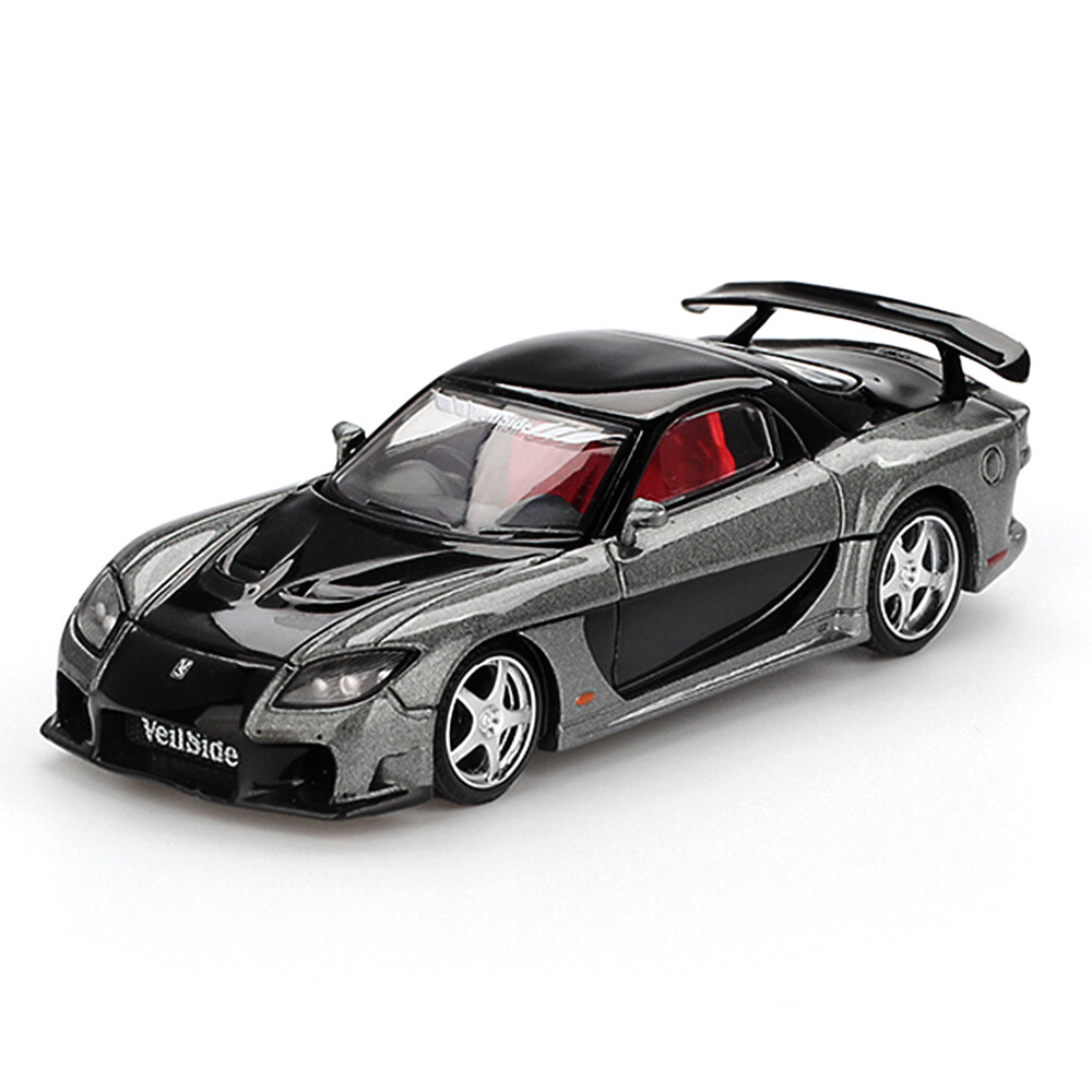 Mini GT 1/64 Mazda RX-7 VeilSide Fortune Grey MGT01057-BL - Thumbnail