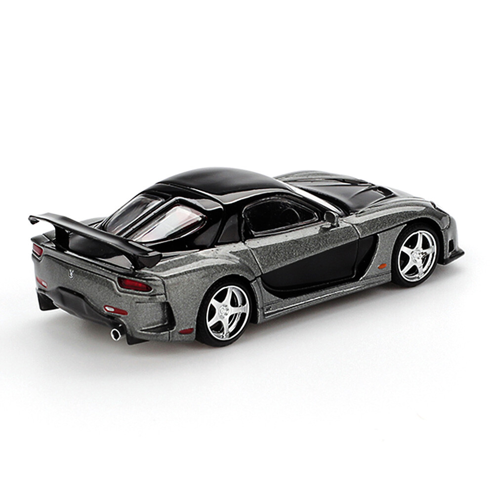 Mini GT 1/64 Mazda RX-7 VeilSide Fortune Grey MGT01057-BL - Thumbnail
