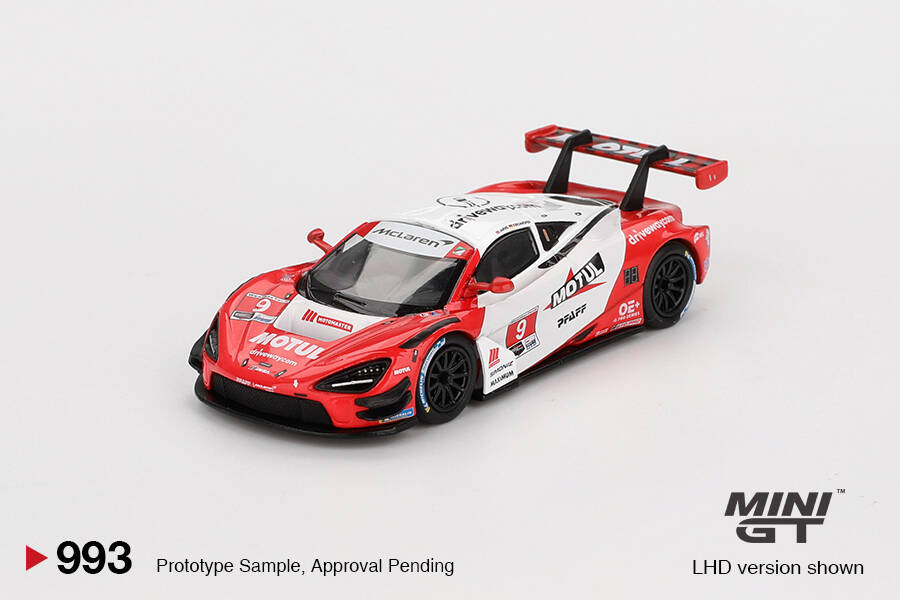 Mini GT 1/64 McLaren 720S GT3 Evo Pfaff Motorsports 2024 IMSA Laguna Seca MGT00993