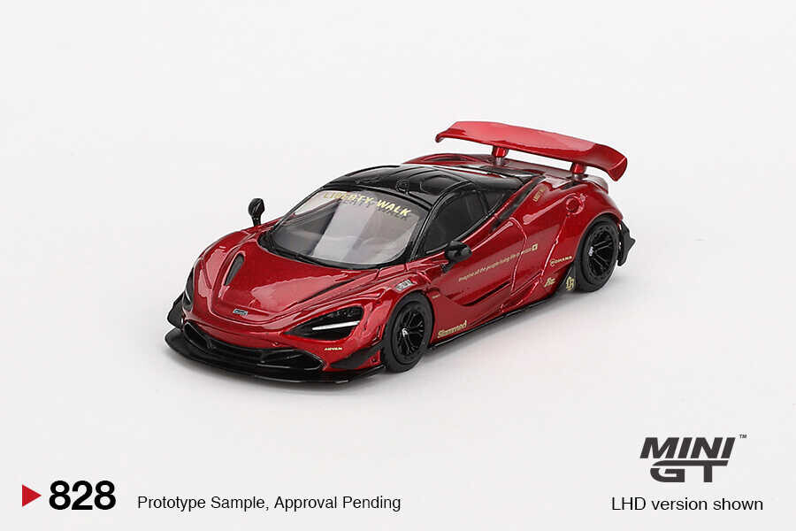 Mini GT 1/64 McLaren 720S LB Works MGT00828-BL - Thumbnail