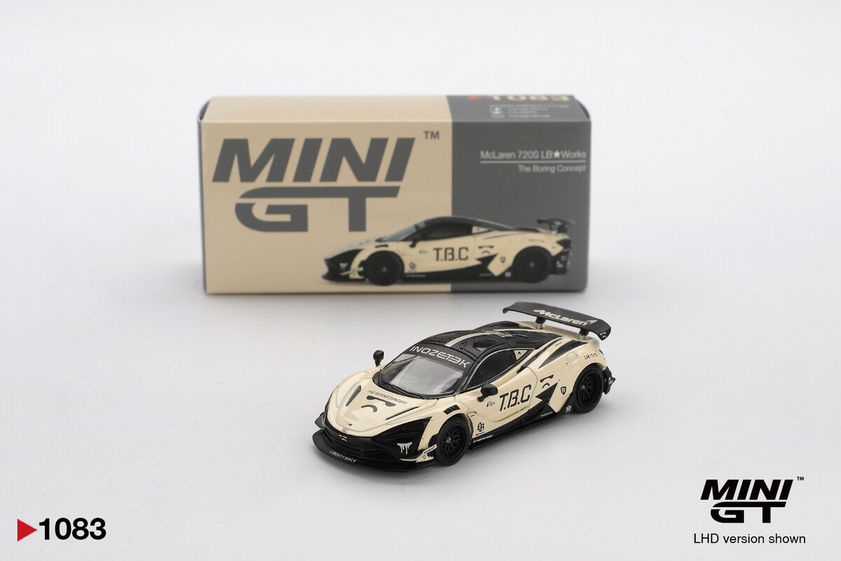 Mini GT 1/64 McLaren 720S LB-Works The Boring Concept MGT01083 - Thumbnail