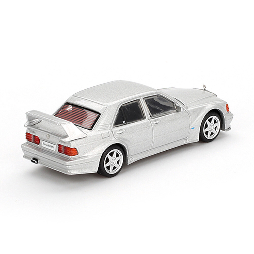 Mini GT 1/64 Mercedes-Benz 190E 2.5-16 Evolution II Astral Silver - Blister Paket MGT00852-BL - Thumbnail