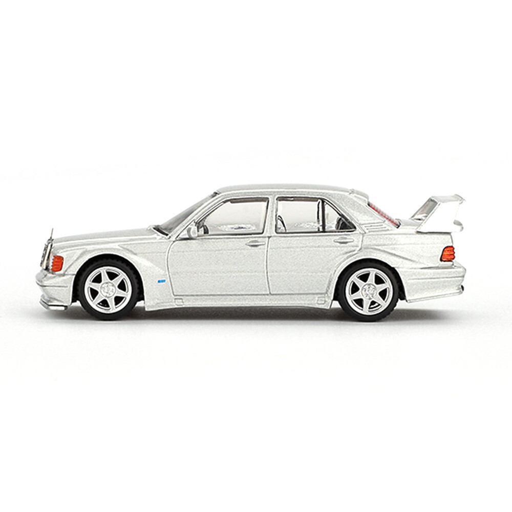 Mini GT 1/64 Mercedes-Benz 190E 2.5-16 Evolution II Astral Silver - Blister Paket MGT00852-BL - Thumbnail