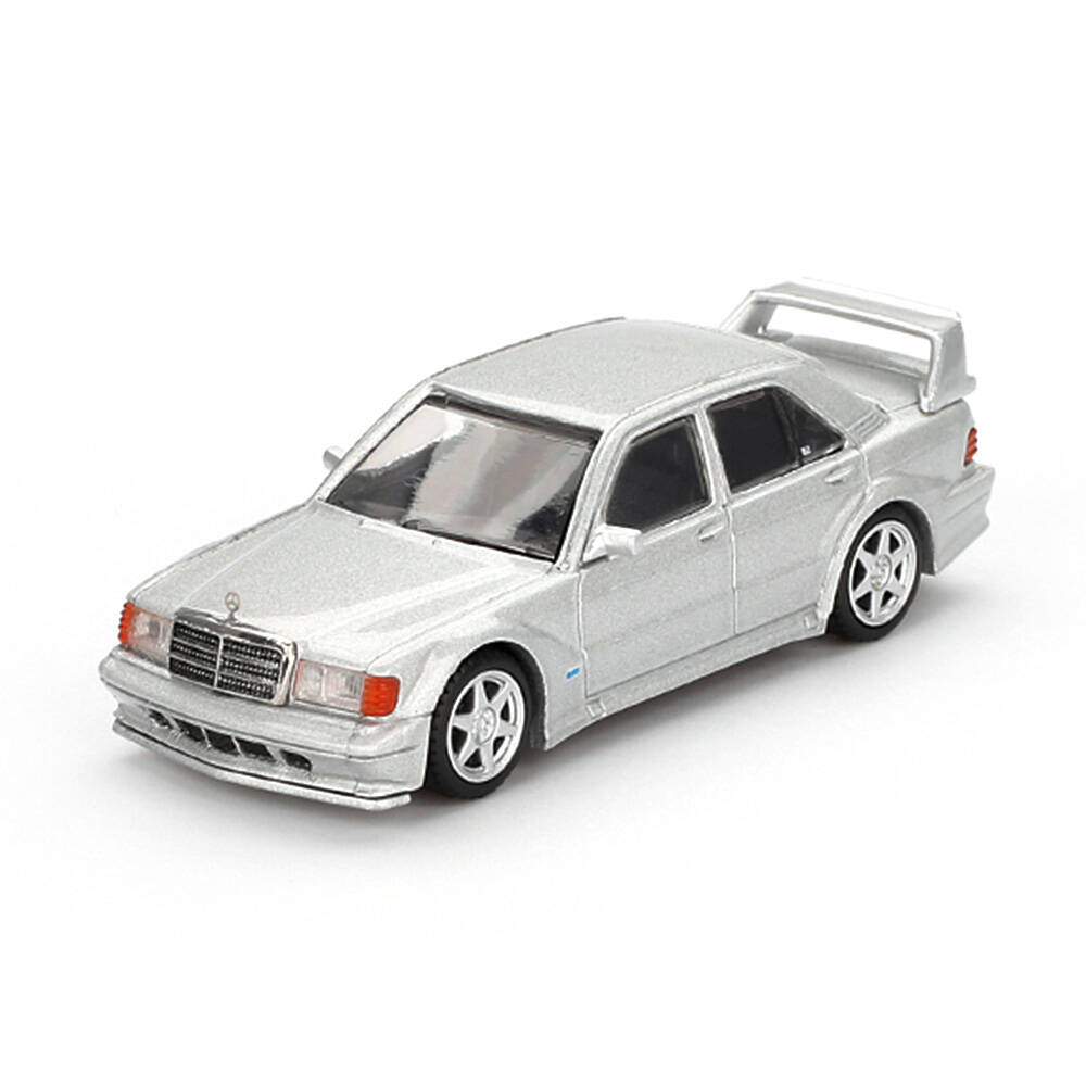 Mini GT 1/64 Mercedes-Benz 190E 2.5-16 Evolution II Astral Silver - Blister Paket MGT00852-BL