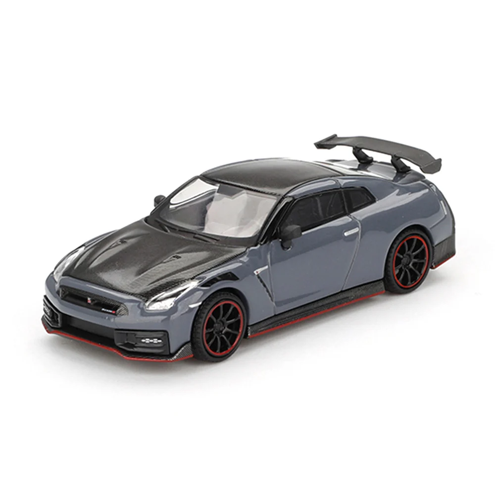 Mini GT 1/64 Nissan GT-R Nismo 2024 NISMO Stealth Gray - Blister Paket MGT00868-BL