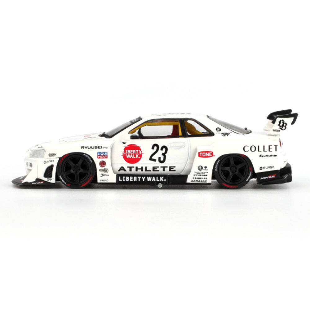 Mini GT 1/64 Nissan LB-ER34 Super Silhouette ATHLETE/COLLET - Blister Paket MGT01059-BL