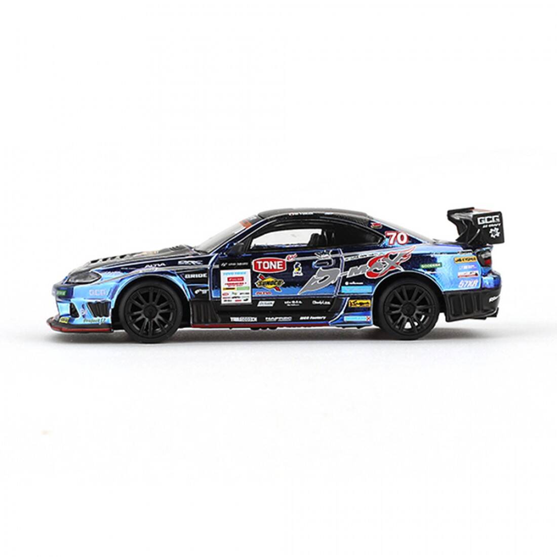 Mini GT 1/64 Nissan Silvia (S15) D-MAX #70 MGT00855-BL