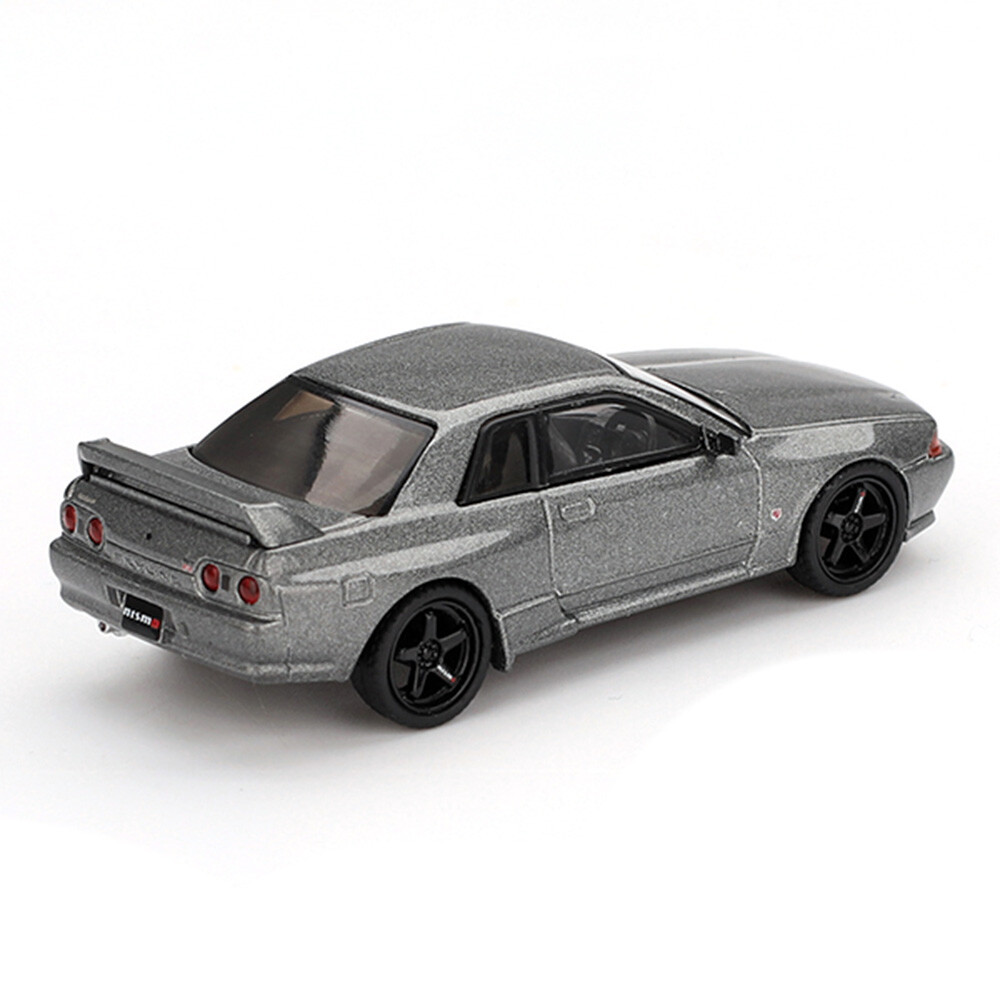 Mini GT 1/64 Nissan Skyline GT-R (NISMO BNR32 CRS Version) Dark Metal Gray - Blister Paket MGT01024-BL - Thumbnail