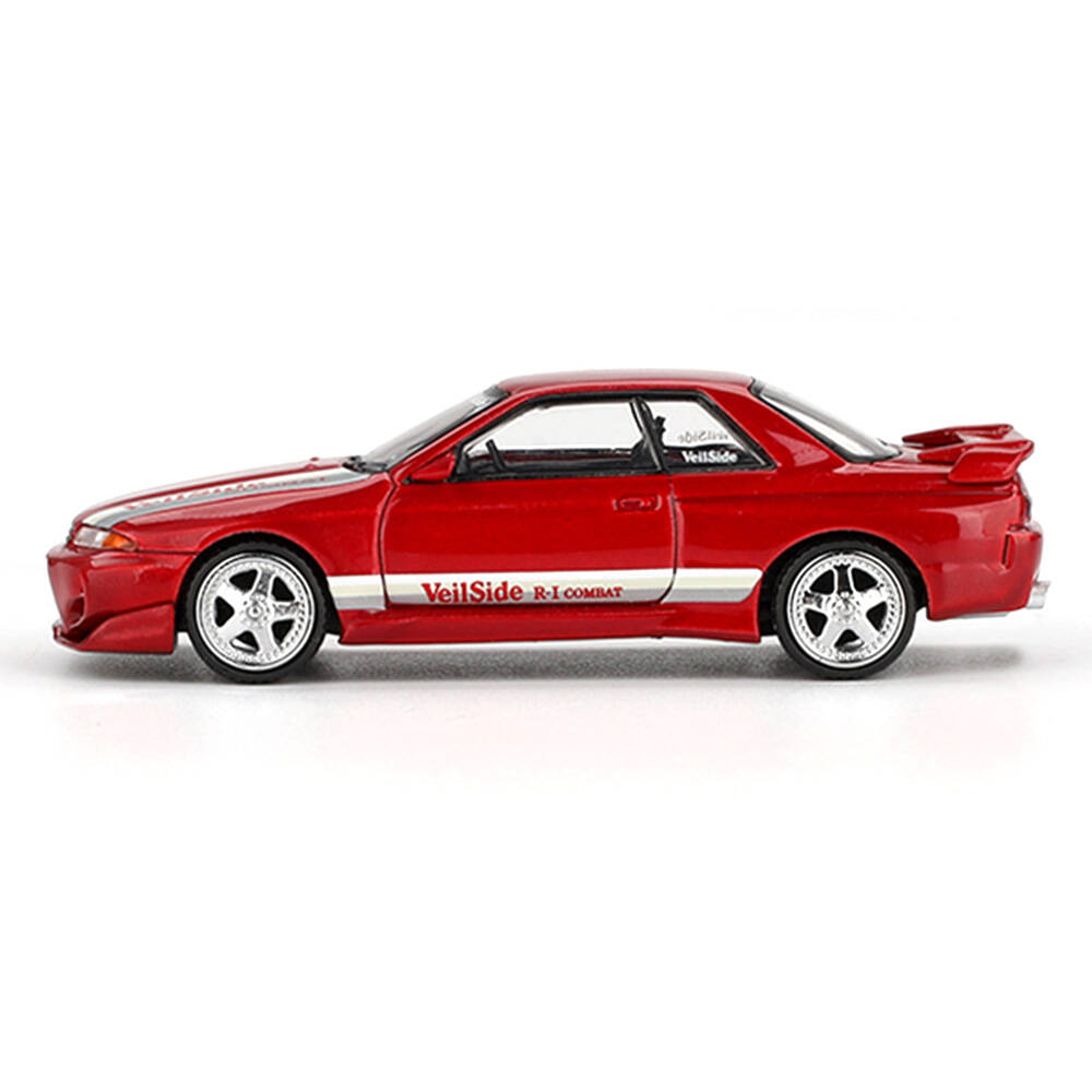 Mini GT 1/64 Nissan Skyline GT-R (R32) VeilSide Combat C-I Gem Red - Blister Paket MGT00987-BL