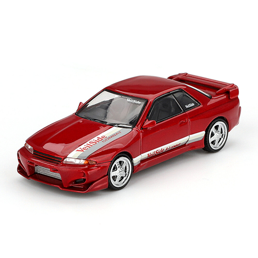 Mini GT 1/64 Nissan Skyline GT-R (R32) VeilSide Combat C-I Gem Red - Blister Paket MGT00987-BL - Thumbnail