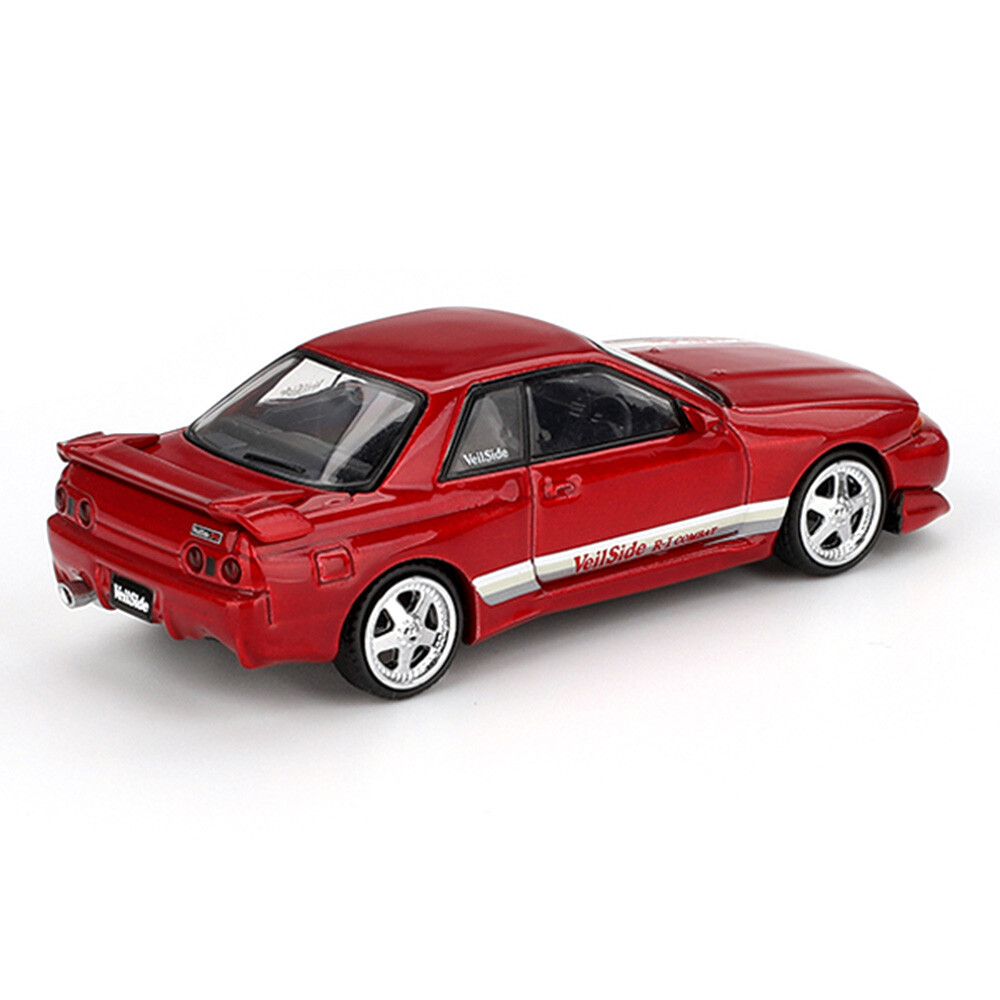 Mini GT 1/64 Nissan Skyline GT-R (R32) VeilSide Combat C-I Gem Red - Blister Paket MGT00987-BL - Thumbnail