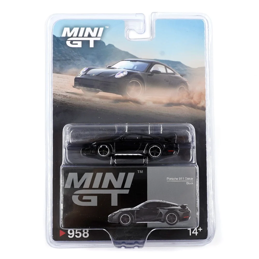 Mini GT 1/64 Porsche 911 Dakar Black MGT00958-BL - Thumbnail