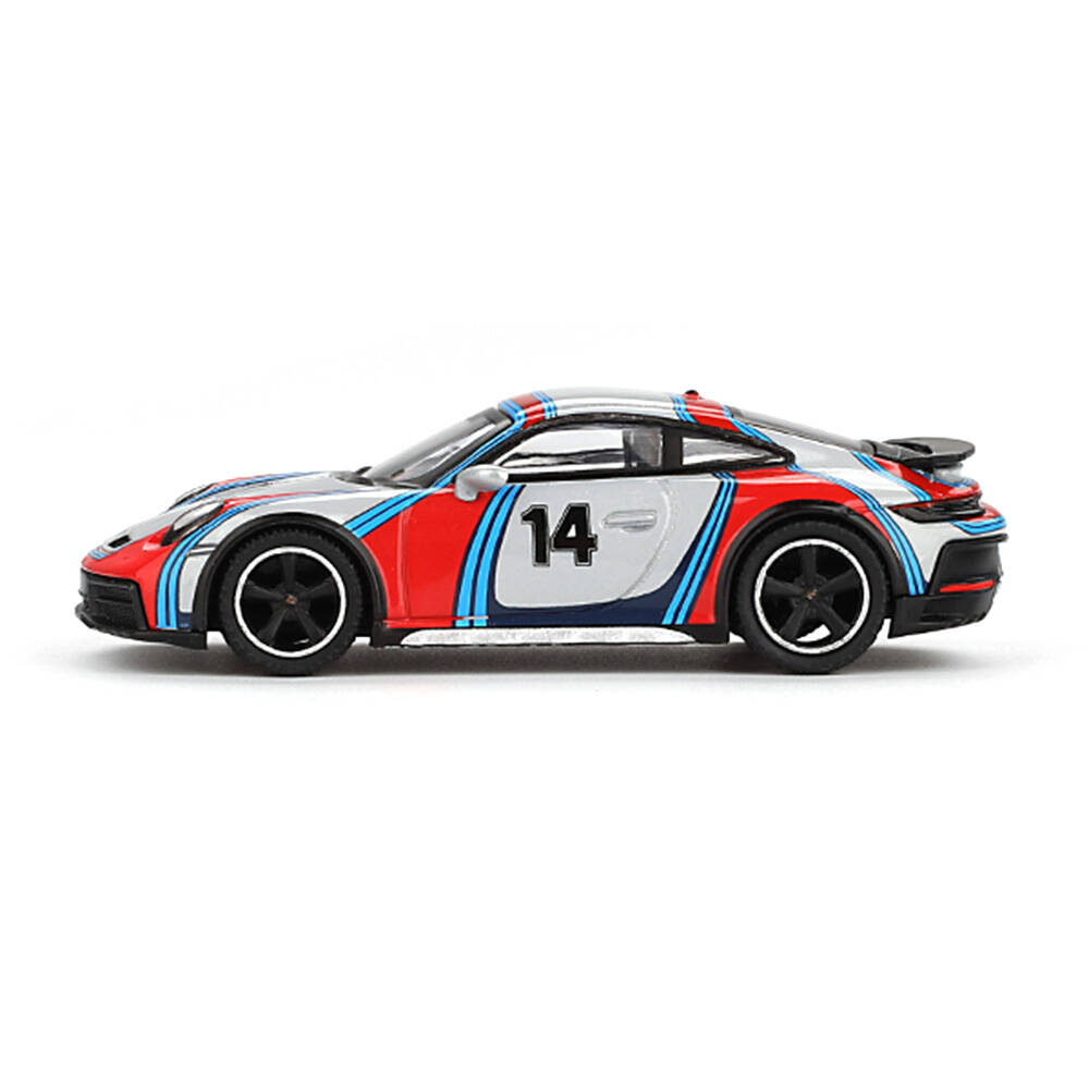 Mini GT 1/64 Porsche 911 Dakar Ice Grey Metallic 