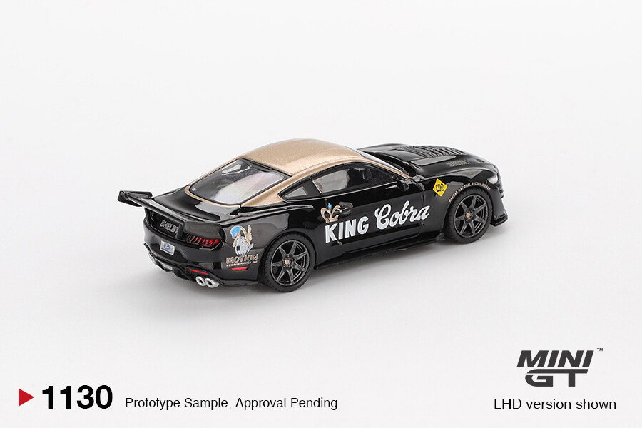 Mini GT 1/64 Shelby GT500 Dragon Snake Concept Black/Gold MGT01130 - Thumbnail
